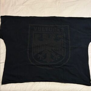 Kanye West Yeezy Vultures T-Shirt Black